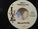 Billy & Kids Take A Chance On Love Rare 1961 Lute Doo Wop Garage Rock Promo 45