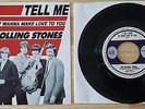 RARE SP THE ROLLING STONES TELL ME - I JUST WANNA MAKE LOVE TO YOU 1st LABEL