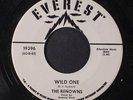 RENOWNS: Wild One / My Mind's Made Up 45 (dj, killer sleazy Rockabilly, top cop