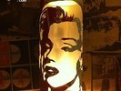 Marilyn Monroe Beer Can Lantern  Budweiser Pop Art Portrait Candle Lamp