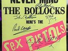 SEX PISTOLS / NEVER MIND THE BOLLOCKS. UK - V 2086 - 11 TRACK LP - SIGNED