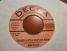 RED FOLEY CRAZY LITTLE GUITAR MAN  ORIGINAL DECCA ROCKABILLY SAMPLE COPY