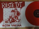 RIISTETYT - Valtion Vankina - red Vinyl Rattus Varaus ROR Terveet Kädet