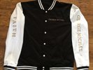 ?RARE??VARSITY BASEBALL-STYLE PROMO JACKET•Faith George Michael (Wham )