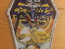 Iron Maiden Patch Powerslave Coffin ltd rare Diamond Head Judas Priest Aufnäher