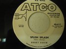 Bobby Darin  Splish Splash  white label promo 45