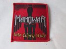 Original MANOWAR Into Glory Ride 1980's Sew on Badge / Patch