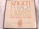 Szigeti, Bach, Sonatas & Partitas for Solo Violin Vanguard BG 627/9 Red Labels