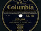 SPAIN - La Nina de los Peines with Nino Ricardo, classic late 20s flamenco - EX
