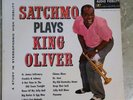 VG+/EX Louis Armstrong Satchmo Plays King Oliver Audio Fidelity AFSD 5930 1960