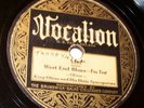 Race Vocalion 1189 King Oliver & His Dixie Syncopators-West End Blues (NYC 1928)