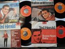 4x TED HEROLD rare 7'' HEY LULU / BOSSA NOVA / LIMBO FÜR DICH / MADISON