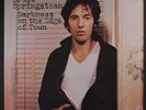 BRUCE SPRINGSTEEN: Darkness On The Edge Of Town LP (inner, insert, promo stamp