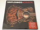 SIMPLE MINDS - ACOUSTIC - NEW/SEALED VINYL LP 180G 3 x Bonus Tracks