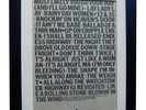 BOB DYLAN+Before The Flood+LIVE+ORIGINAL 1974 POSTER AD+FRAMED+FAST GLOBAL SHIP
