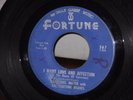 NATHANIEL MAYER Fortune Records R&B SOUL 45   I WANT LOVE AND AFFECTION * HEAR