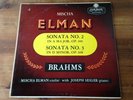 MISCHA ELMAN Violin sonata Brahms JOSEPH SEIGER piano LONDON LL-1630 FFrr UK N/M