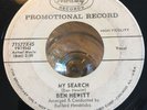 ? LABEL ERROR ? RARE BEN HEWITT 45 My Search I Want A New Girl Now ROCKABILLY