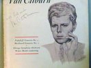Van Cliburn rare genuine signed autographed (Vinyl, RCA Victor Red Seal )