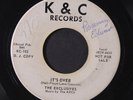 EXCLUSIVES: It's Over / My Girl Friend 45 (dj, wol) rare Vocal Groups