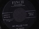 CRUISERS: Baby, What A Fool I've Been / The Moon Is Yours 45 rare Vocal Groups