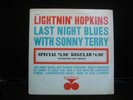Lightnin' Hopkins Last Night Blues with Sonny Terry BV SP101 -RECORD