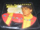 PAUL McCARTNEY 1984 Single PICTURE RECORD w RUBERT Bear WE ALL STAND TOGETHER