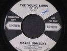 YOUNG LIONS: Maybe Someday / Summertime With You 45 (dj, xol) Vocal Groups