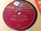 78 rpm - JAMES P JOHNSON - Charleston - JAZZ SOCIETY AA 610
