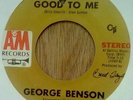 GEORGE BENSON MY WOMANS GOOD TO ME