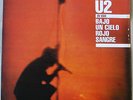 U2 Under A Blood Red Sky ARGENTINA LP NM Spanish TITLE Bajo Un Cielo Rojo Sangre