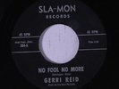 GERRI REID: No Fool No More / Out In The Cold 45 Soul