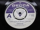 TOOMORROW - I COULD NEVER LIVE WITHOUT YOUR LOVE / ROLL LIKE THE RIVER - EX+