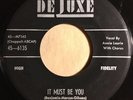 * ANNIE LAURIE It Must Be You/Please, Honey, Don't Go R&B BLUES Deluxe 45 HEAR