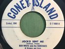 * BEN WHITE & DARCHAES Jocko Sent Me DOO WOP R&B  AL BROWNE Coney Island 45 HEAR