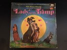 Rare Walt Disney's The Lady and the Tramp Soundtrack Vinyl LP With Book Included