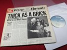 Jethro Tull  THICK IS A BRICK  -  LP Chrysalis 89794-IE Spain 1972 near mint