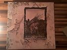 Led Zeppelin IV, 1st UK press, Peter Grant credit & inverted feather, A3/B3, EX