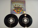 THE BEATLES 2 EP SPAIN MAGICAL MYSTERY TOUR STEREO BLACK LABELS RARE EX+/EX+