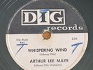 78 Arthur Lee Maye DIG 133   V/V+  R&B Doo-Wop