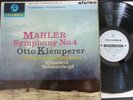 KLEMPERER - SCHWARZKOPF / MAHLER symphony 4 / COLUMBIA SAX 2441 B/S