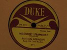 RARE-ORIGINAL BLUES-DUKE RECORDS 191-FENTION ROBINSON-MISSISSIPPI STEAMBOAT-78