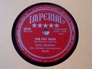 78 rpm FATS DOMINO The Fat Man b/w Detroit City Blues IMPERIAL 5058