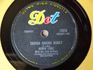 1958 Rockabilly 78 rpm ROBIN LUKE Chicka Chicka Honey  DOT 15839 Canada EX