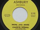 Northern Soul Crossover CHARLIE HARRIS More And More ASHBURY AR-1000 45 HEAR MP3