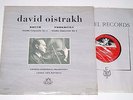 OISTRAKH BRUCH PROKOFIEV Violin Concerto Angel LP 35243 Dowel Spine