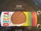 LEE ROYE 'TEARS' / 'WHO AM I' DECCA ISSUE *SAMPLE* ORIGINAL RARE NORTHERN SOUL