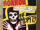 THE MISFITS-HORROR BUSINESS 45 YELLOW W/INSERT 1979 KBD PUNK RARE OG NECROS SSD
