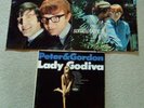 PETER AND GORDON.-SOMEWHERE-COL. SX 6097+LADY GODIVA -T.2664+P & GORDON-33SX1630