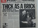 JETHRO TULL ?– THICK AS A BRICK (NEWSPAPER FOLDOUT SLEEVE UK CHRYSALIS LP)